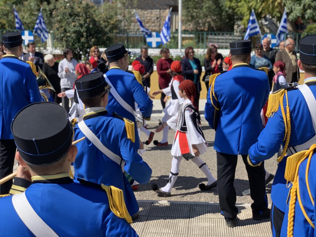 The celebration of the Greek Revolution of 1821, 25 March, Leonidio