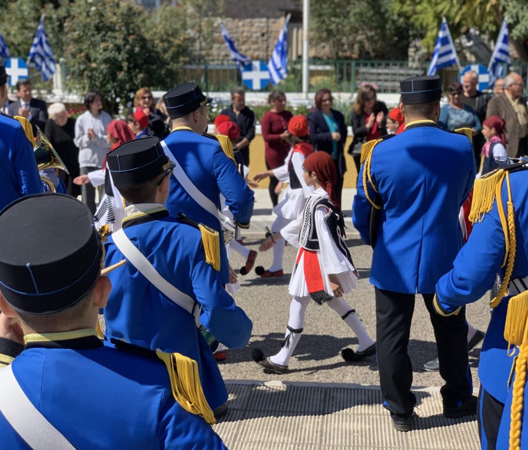 The celebration of the Greek Revolution of 1821, 25 March, Leonidio