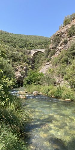 Nomia Blog - Bridge over the Alfeios river