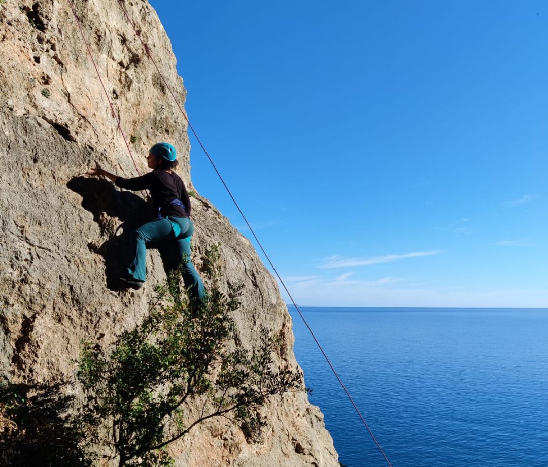 Climbing Sabaton on the sea